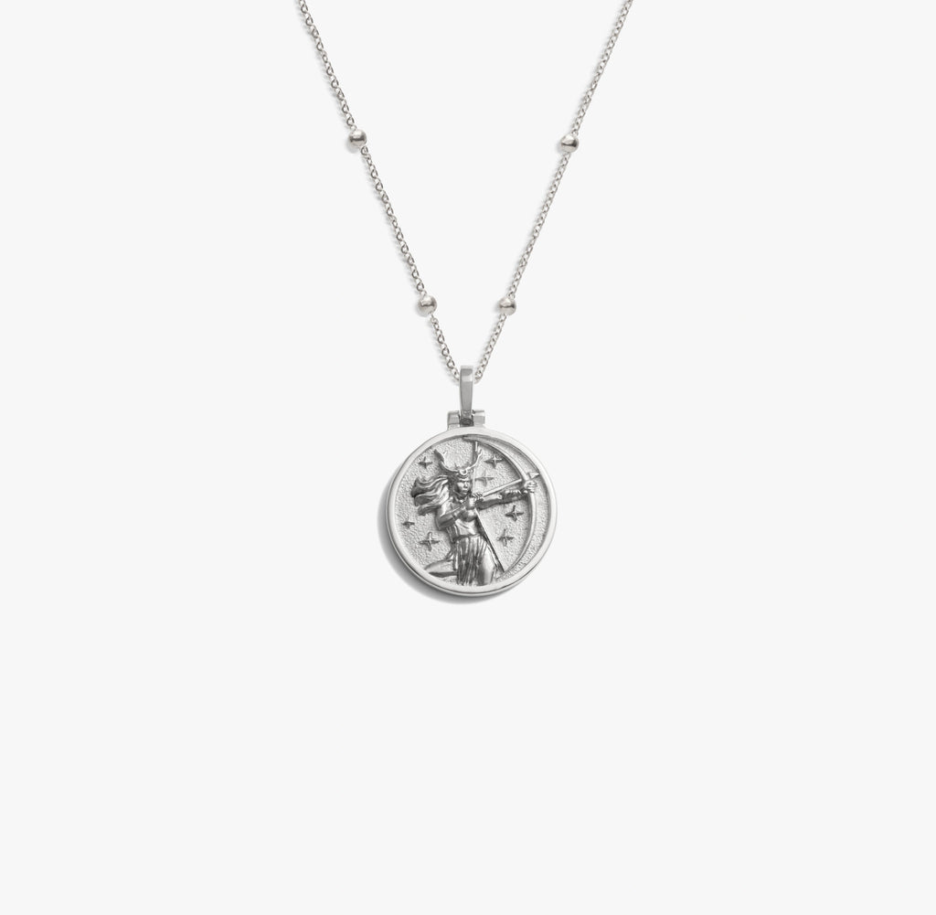 Awe Inspired Necklaces 925 Sterling Silver / Artemis / 16-18 Mini Artemis Forzatina Necklace