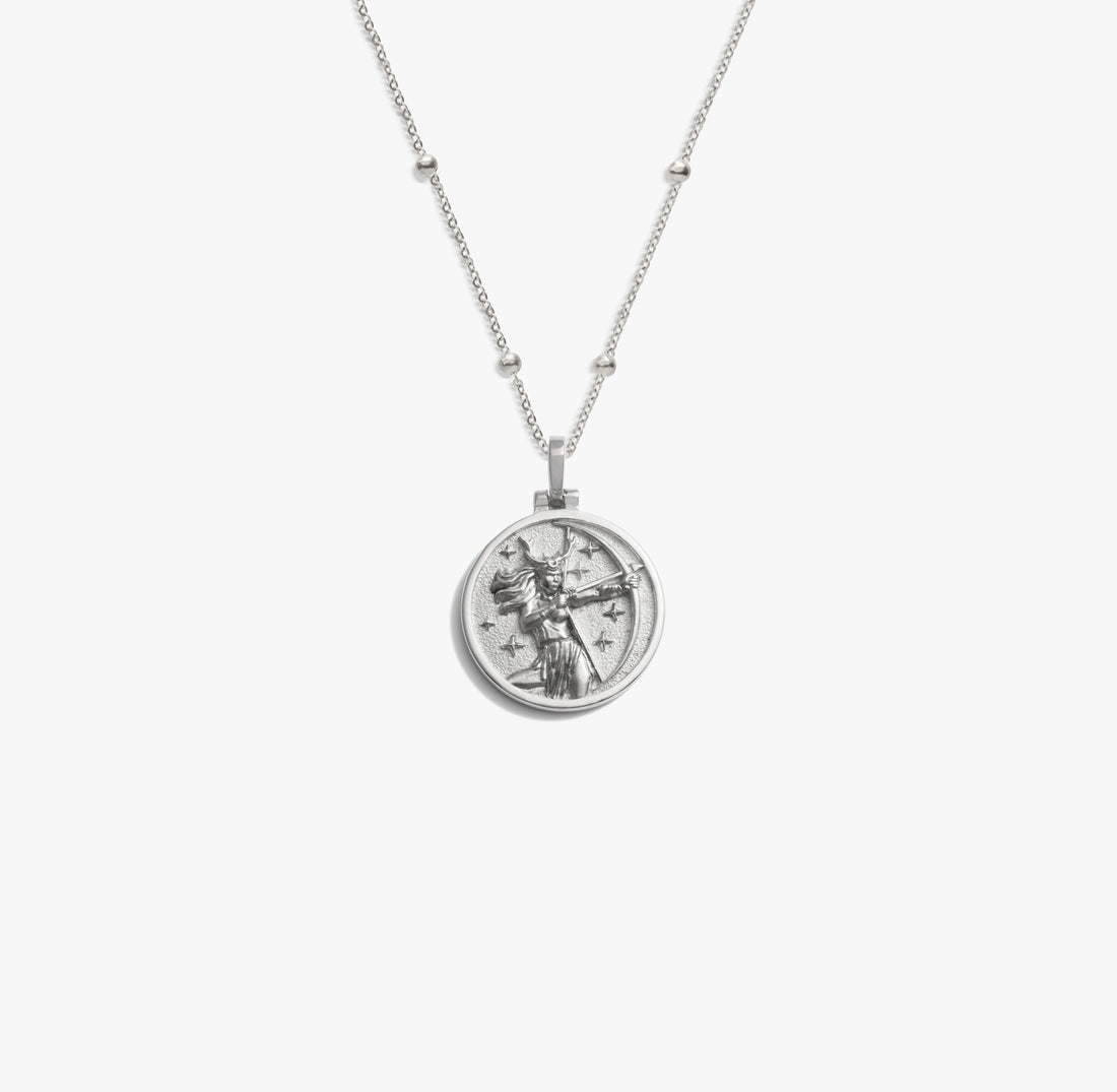 Awe Inspired Necklaces 925 Sterling Silver / Artemis / 16-18 Mini Artemis Forzatina Necklace