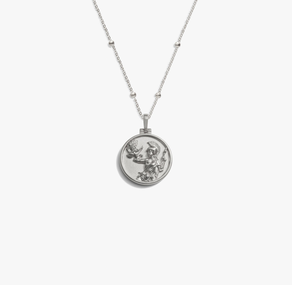 Awe Inspired Necklaces 925 Sterling Silver / Athena / 16-18 Mini Athena Forzatina Necklace