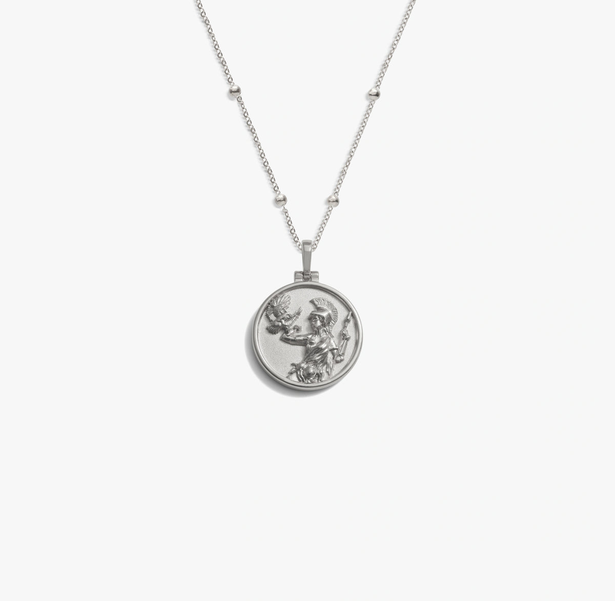 Awe Inspired Necklaces 925 Sterling Silver / Athena / 16-18 Mini Athena Forzatina Necklace