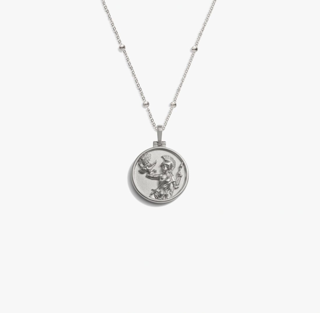 Awe Inspired Necklaces 925 Sterling Silver / Athena / 16-18 Mini Athena Forzatina Necklace