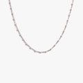 Awe Inspired Necklaces 925 Sterling Silver / Blush / 18"-22" Pop Of Color Necklace