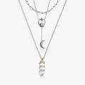 Awe Inspired Necklaces 925 Sterling Silver Cosmic Euphoria Necklace Set