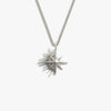 Awe Inspired Necklaces 925 Sterling Silver / Cuban Chain Men's Shooting Star Necklace