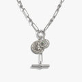 Awe Inspired Necklaces 925 Sterling Silver Goddess of Transformation Charm Lariat