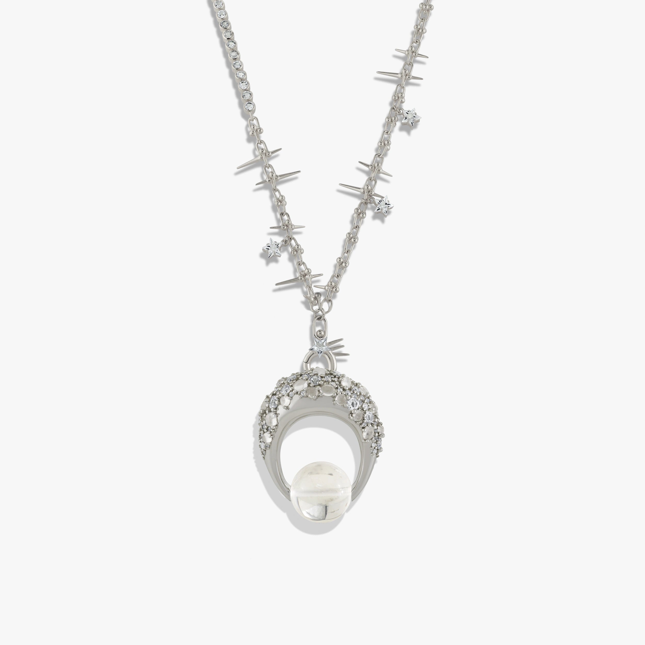 Awe Inspired Necklaces 925 Sterling Silver Gua Sha Nova Necklace