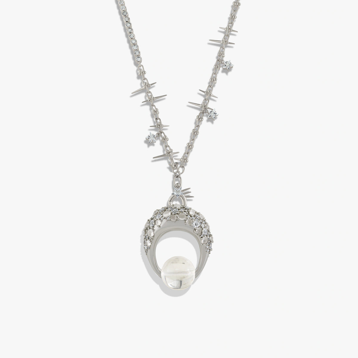 Awe Inspired Necklaces 925 Sterling Silver Gua Sha Nova Necklace