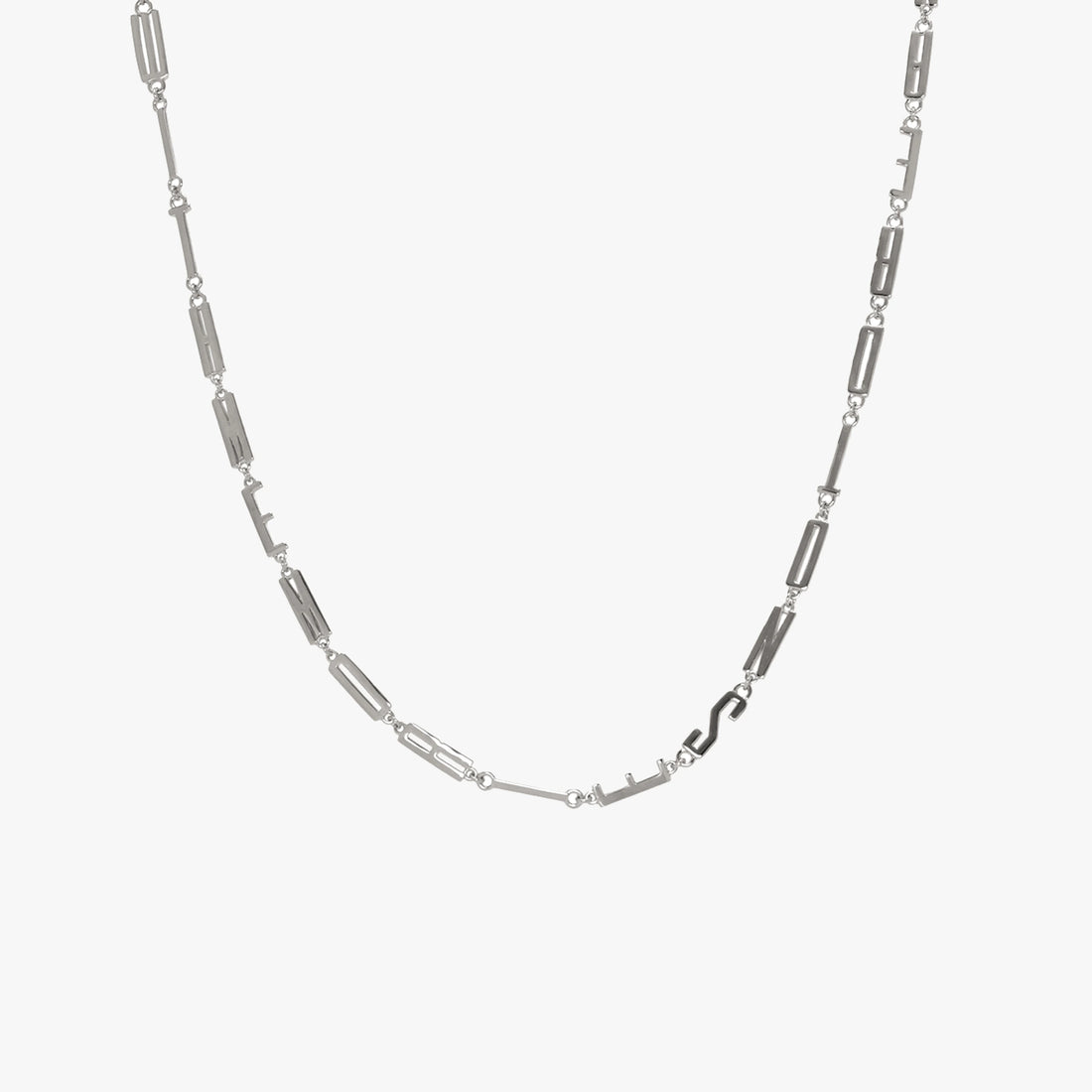 Awe Inspired Necklaces 925 Sterling Silver / I Am Worthy of Abundance Affirmation Necklace