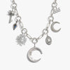Awe Inspired Necklaces 925 Sterling Silver / Labradorite Witch Statement Charm Necklace