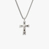 Awe Inspired Necklaces 925 Sterling Silver / Large / 16"-18" Enamel Cross Necklace