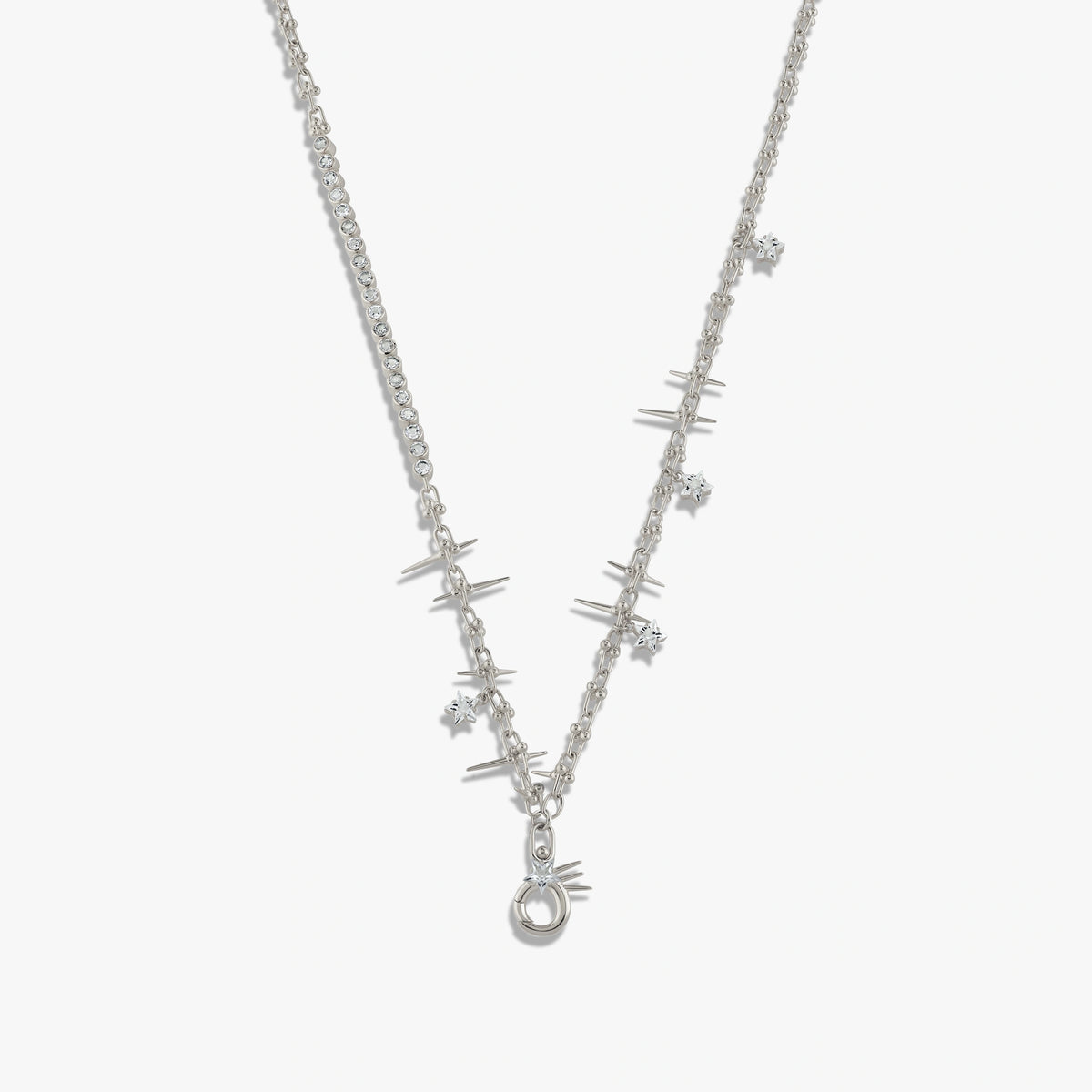 Awe Inspired Necklaces 925 Sterling Silver Long Nova Necklace