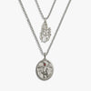 Awe Inspired Necklaces 925 Sterling Silver Pele Scorpion Layered Chain Necklace Set