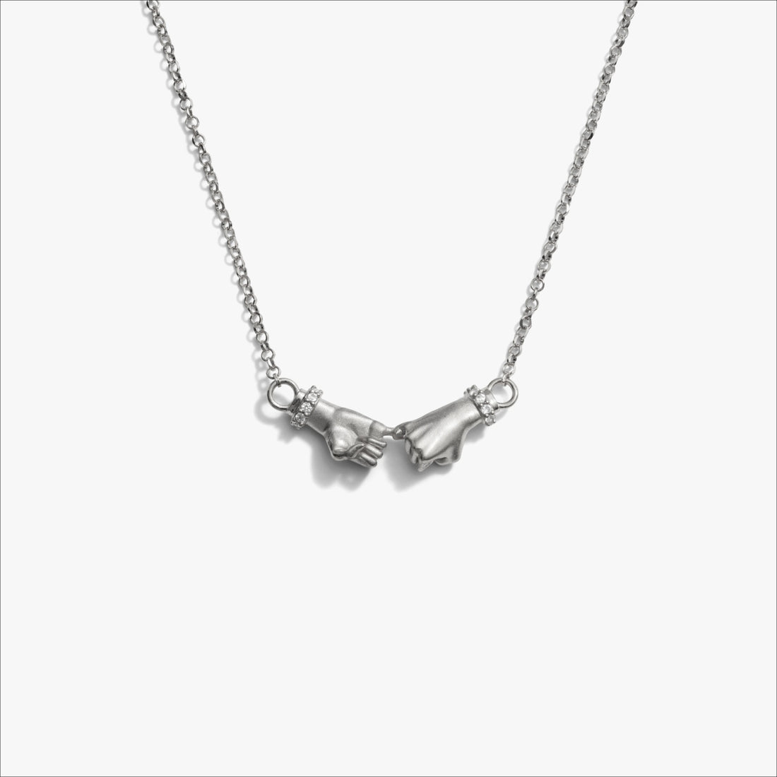 Awe Inspired Necklaces 925 Sterling Silver Pinky Promise Necklace
