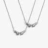 Awe Inspired Necklaces 925 Sterling Silver Pinky Promise Necklace Set