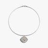 Awe Inspired Necklaces 925 Sterling Silver Psyche Third Eye Charm Collar
