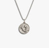 Awe Inspired Necklaces 925 Sterling Silver / Rhiannon / 16-18 Goddess Coin Necklace