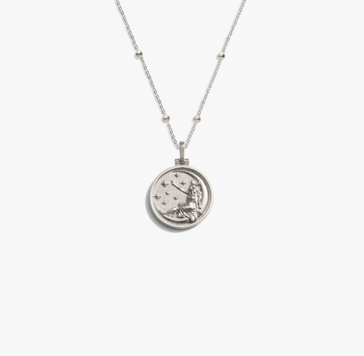 Awe Inspired Necklaces 925 Sterling Silver / Selene / 16-18 Mini Selene Forzatina Necklace
