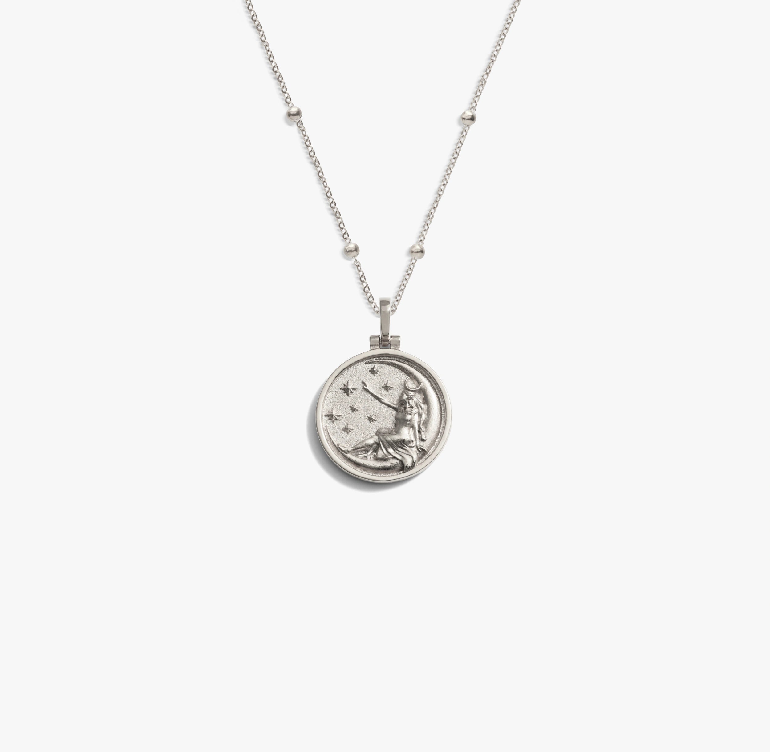 Awe Inspired Necklaces 925 Sterling Silver / Selene / 16-18 Mini Selene Forzatina Necklace