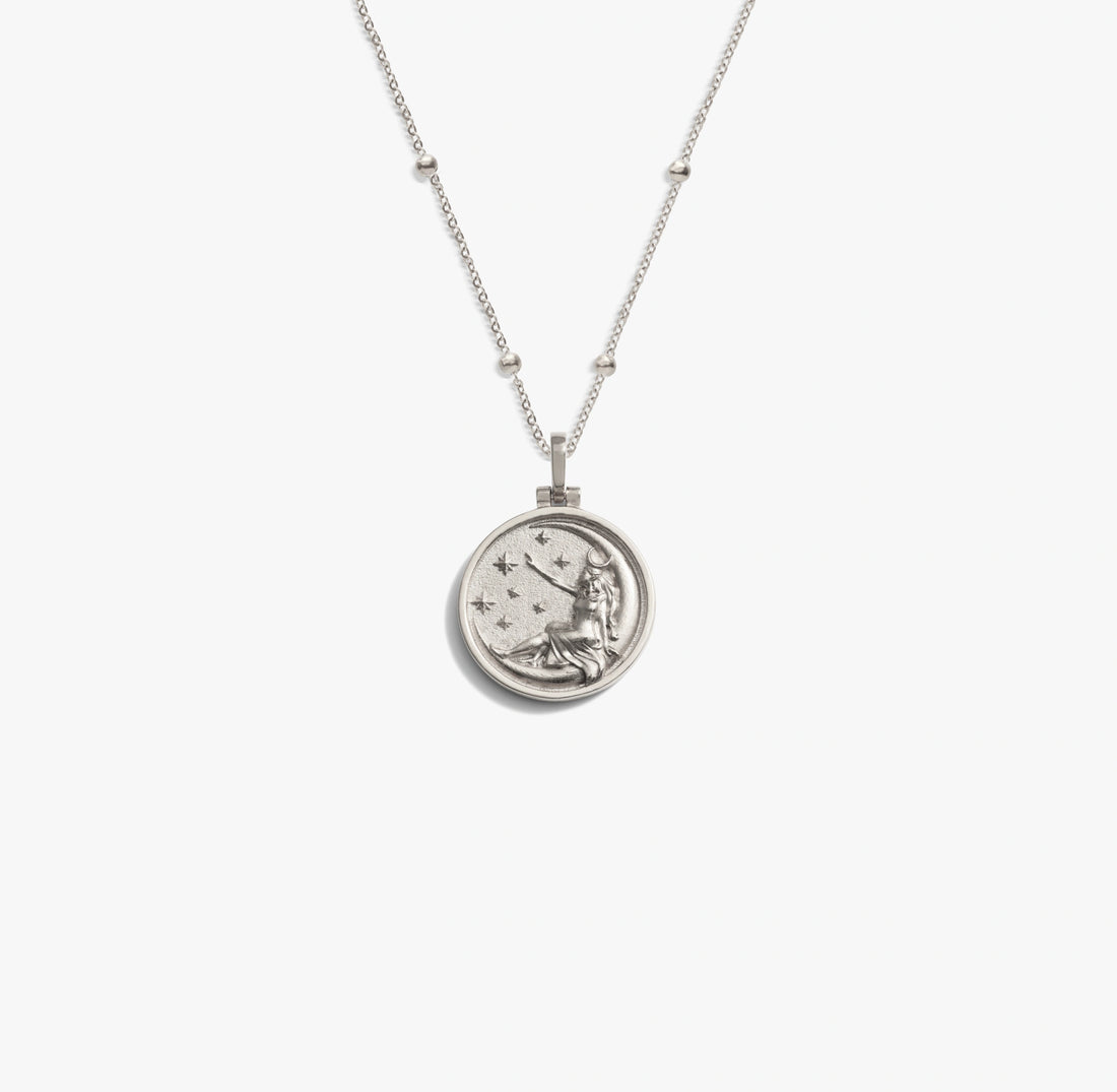 Awe Inspired Necklaces 925 Sterling Silver / Selene / 16-18 Mini Selene Forzatina Necklace