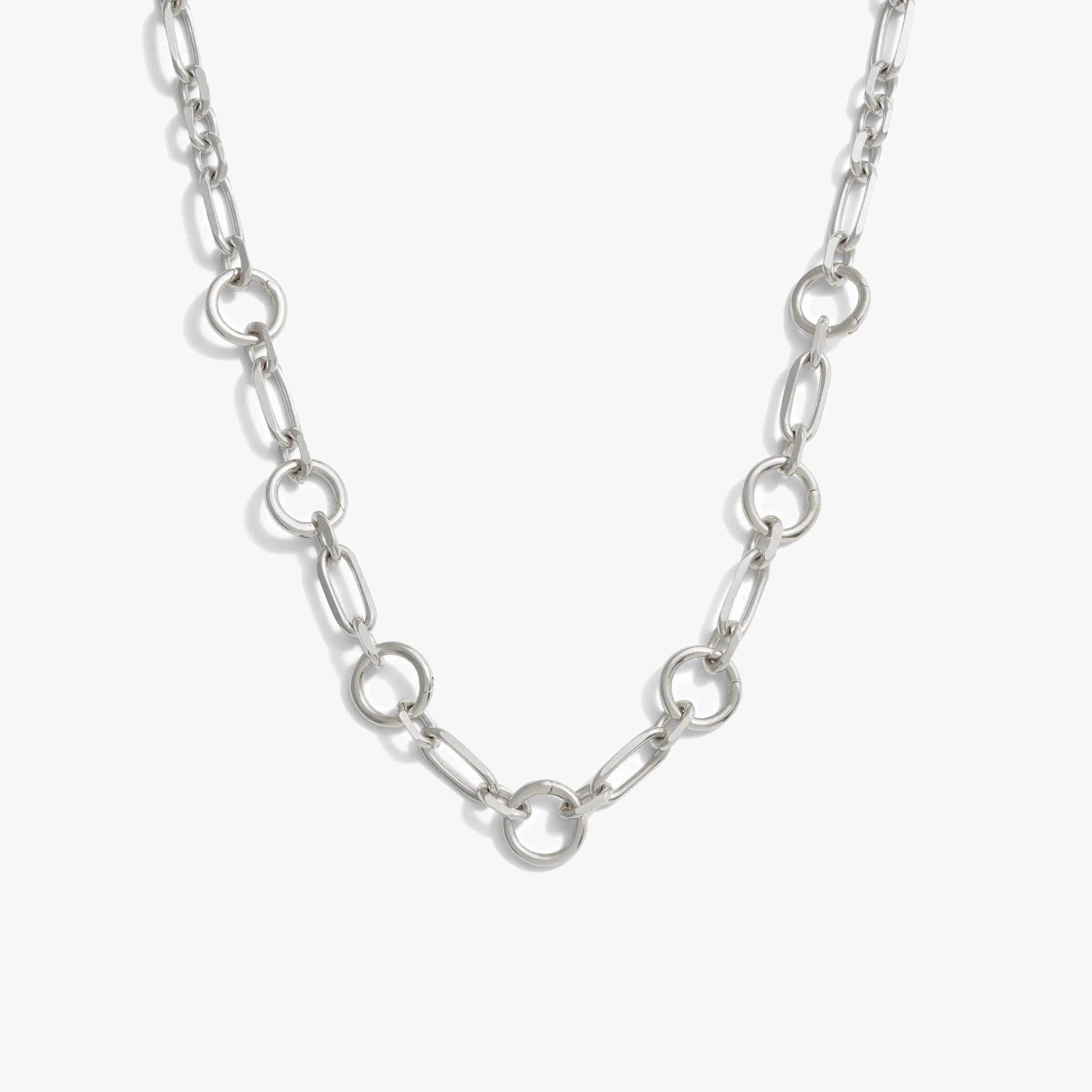 Awe Inspired Necklaces 925 Sterling Silver Statement Charm Collector Necklace