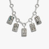 Awe Inspired Necklaces 925 Sterling Silver Tarot Bar Charm Necklace