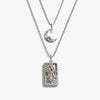 Awe Inspired Necklaces 925 Sterling Silver The Moon Tarot Necklace Set