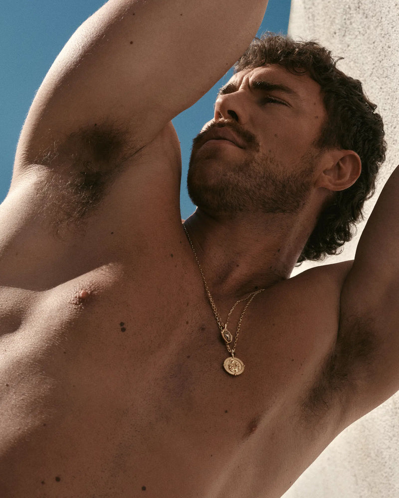 Awe Inspired Necklaces Achilles Shield Necklace Set