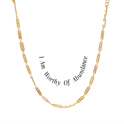 Awe Inspired Necklaces Affirmation Necklace