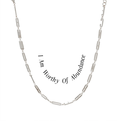 Awe Inspired Necklaces Affirmation Necklace