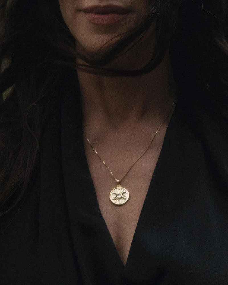 Awe Inspired Necklaces Alanis Triple Moon Necklace