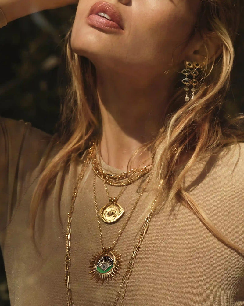 Awe Inspired Necklaces All-Seeing Eye Halo Necklace