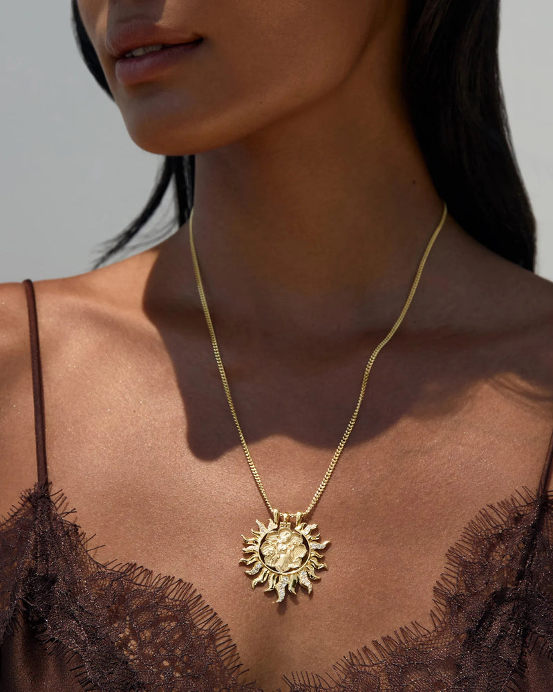 Awe Inspired Necklaces Amaterasu Sun Halo Necklace