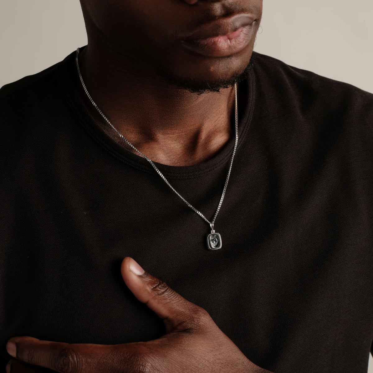 Awe Inspired Necklaces Anatomical Heart Necklace