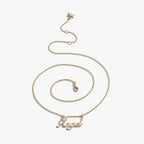 Awe Inspired Necklaces Angel Nameplate Necklace