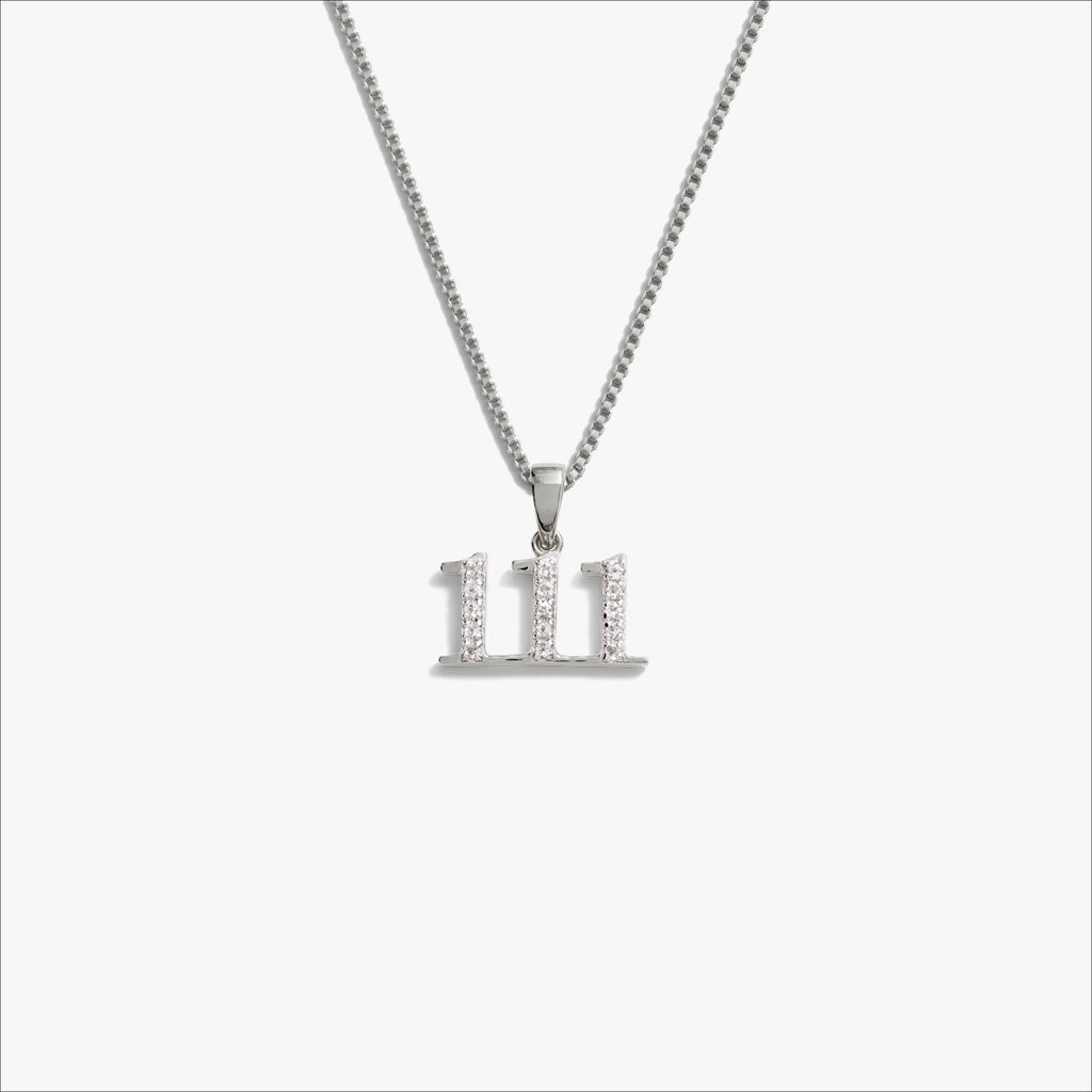 Awe Inspired  Necklaces Angel Number Necklace