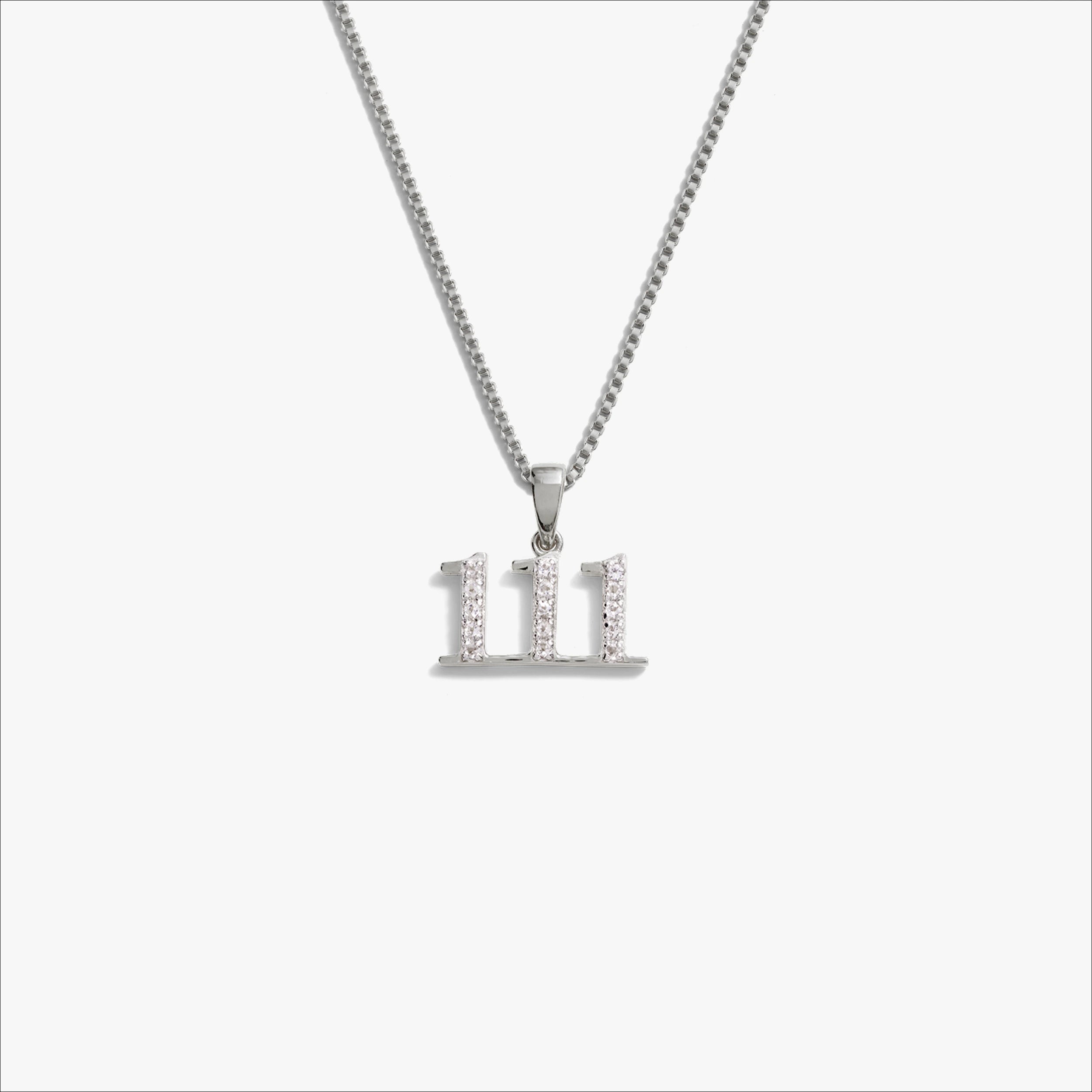 Awe Inspired  Necklaces Angel Number Necklace