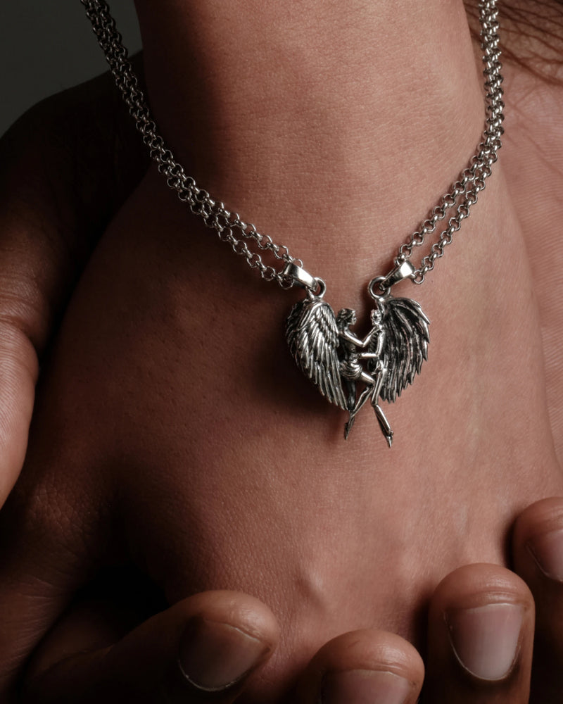 Awe Inspired Necklaces Angel To My Devil Necklace Duo