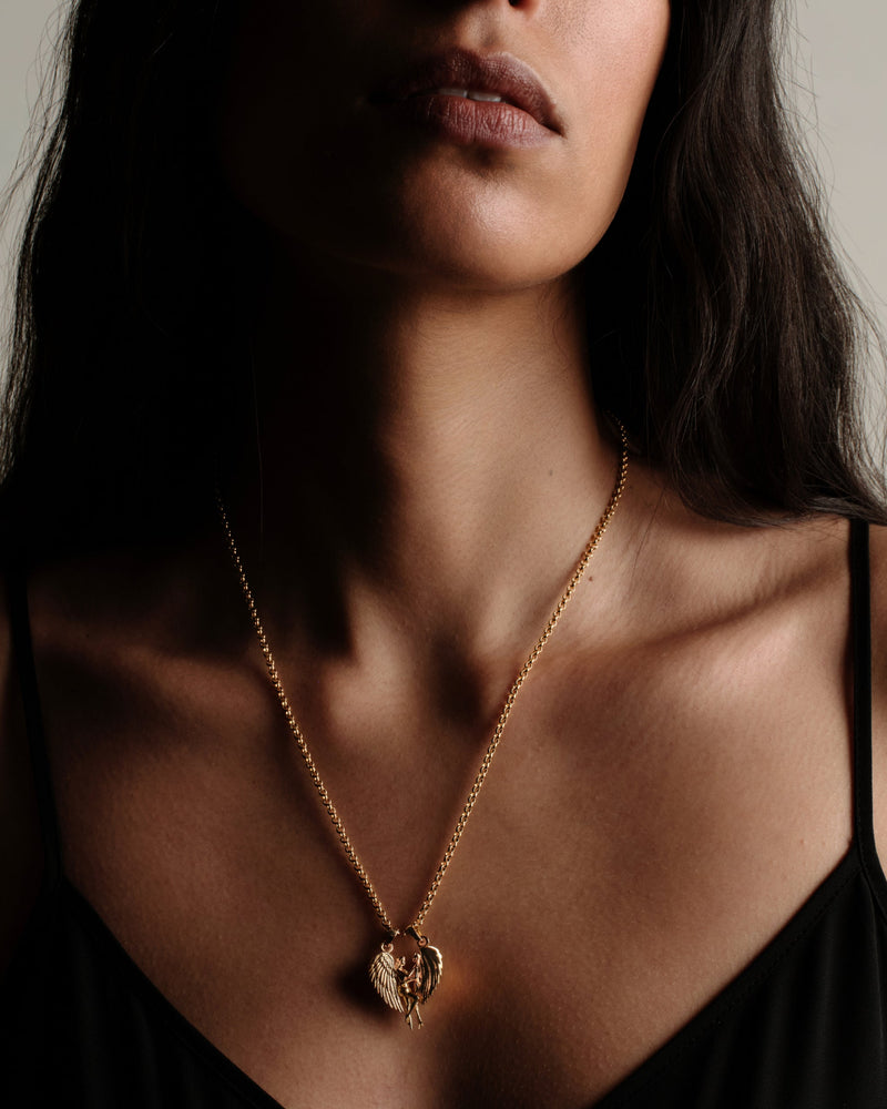 Awe Inspired Necklaces Angel To My Devil Necklace Set