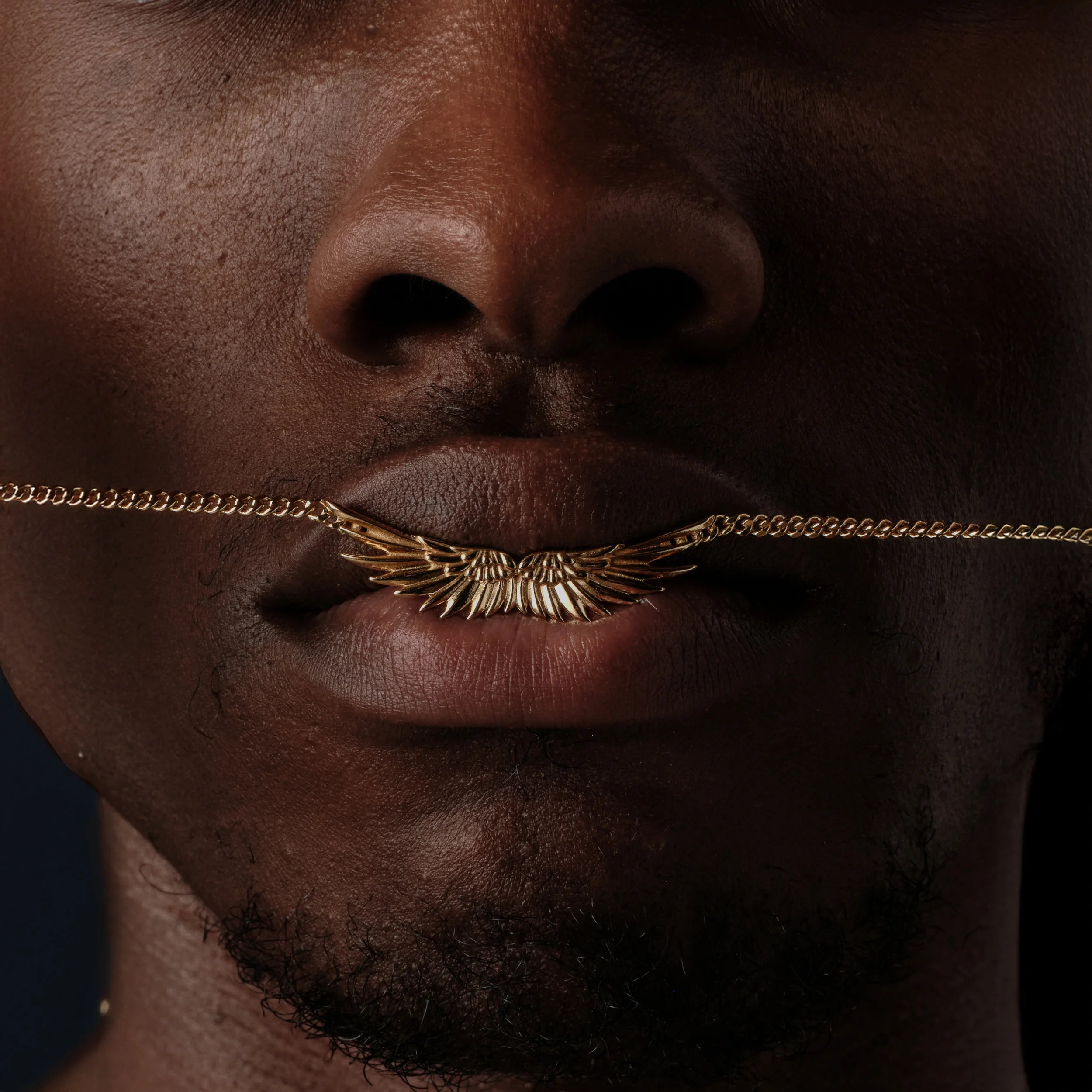 Awe Inspired Necklaces Angel Wing Cuban Necklace