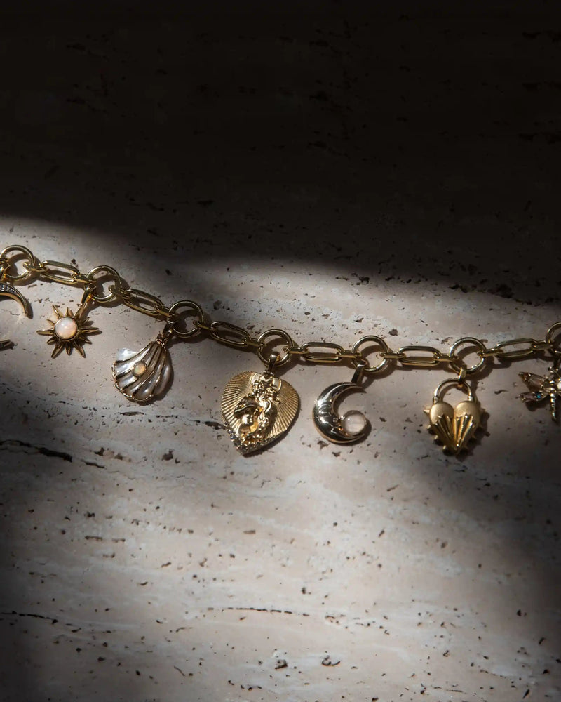 Awe Inspired Necklaces Aphrodite Statement Charm Necklace