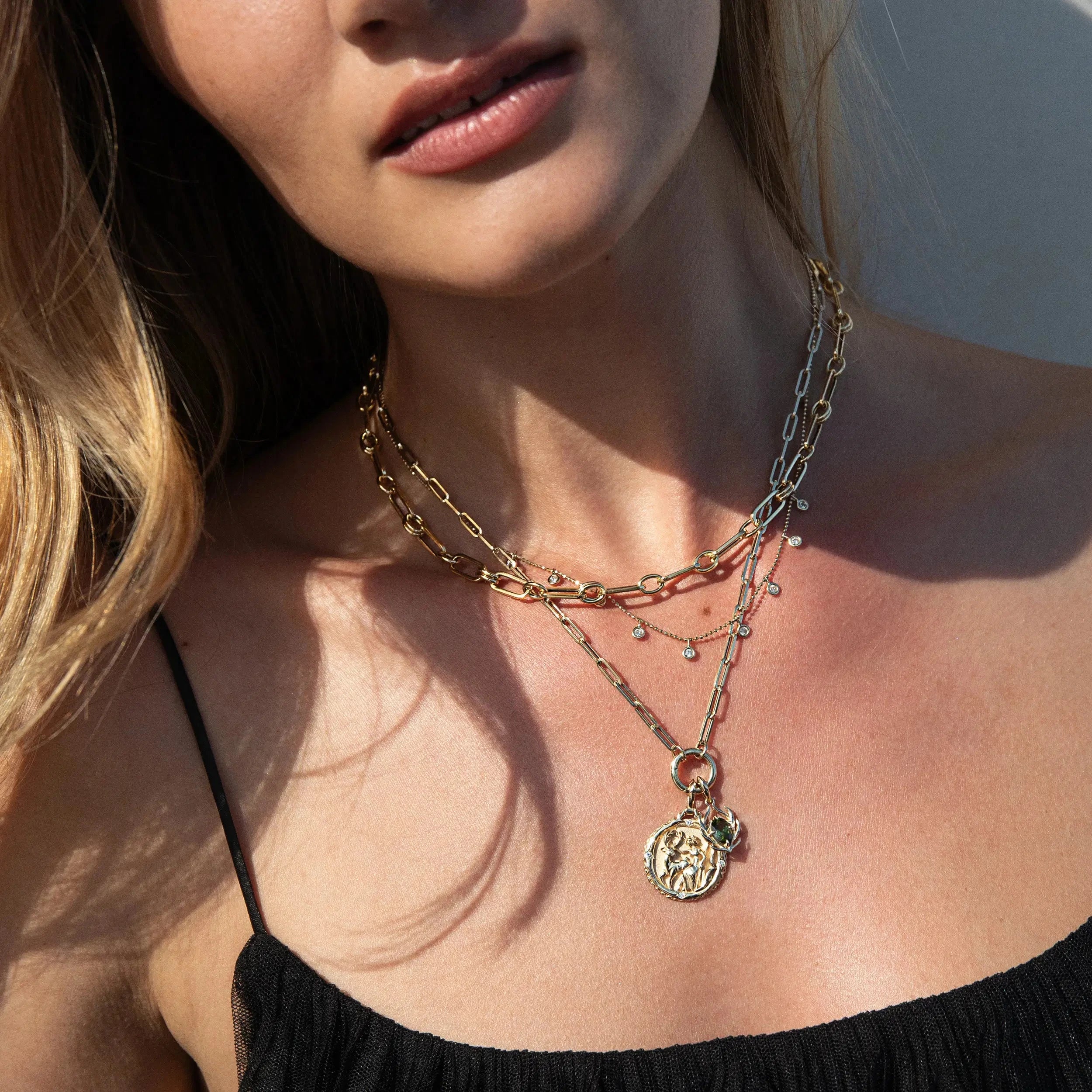 Awe Inspired Necklaces Artemis Charm Necklace