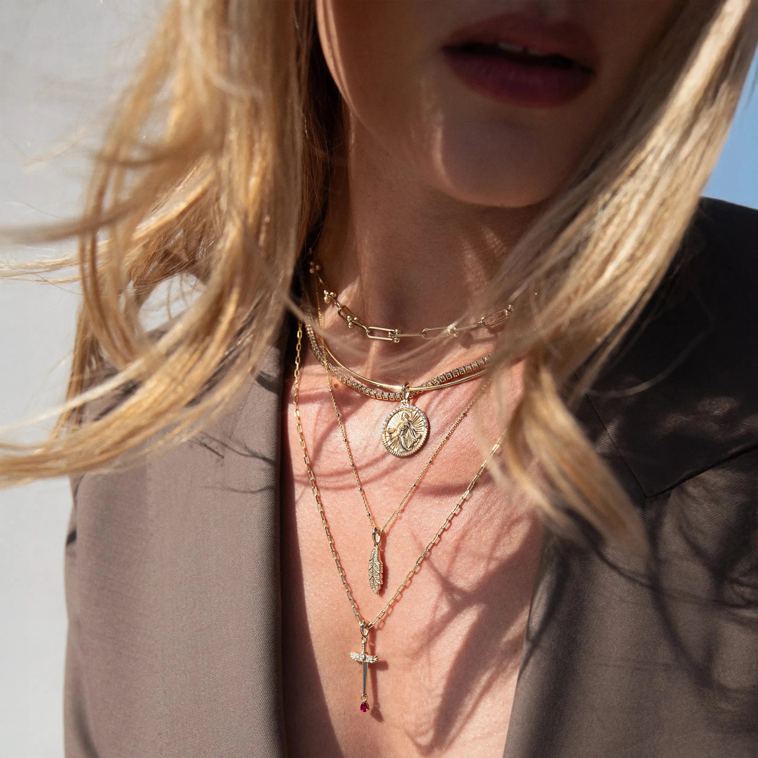 Awe Inspired Necklaces Athena SG Necklace Set