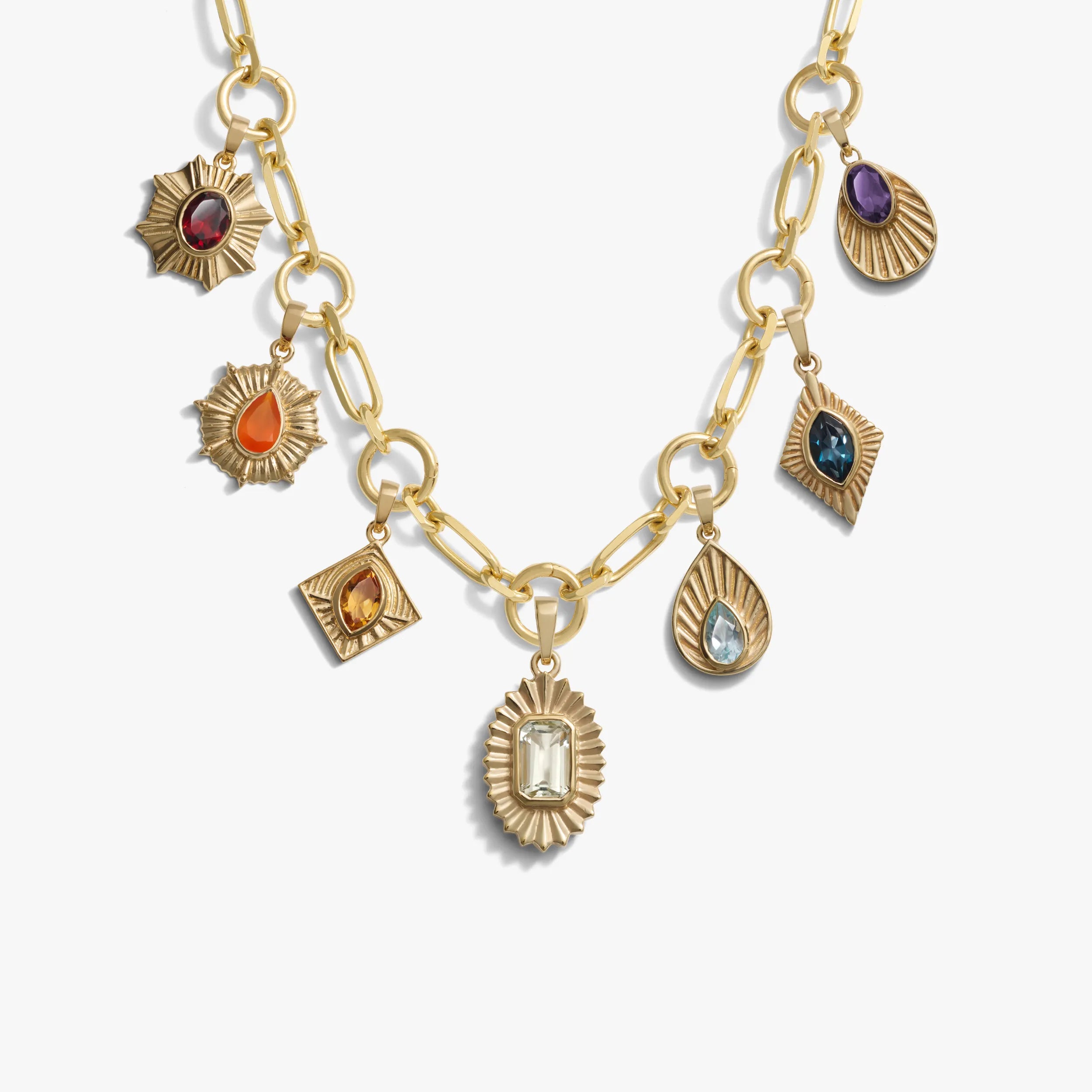 Awe Inspired Necklaces Aura Statement Charm Necklace