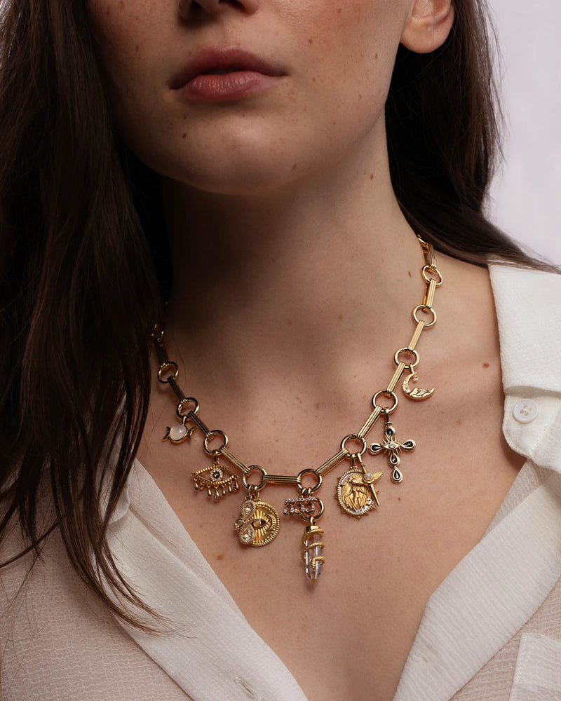 Awe Inspired Necklaces Bar Collector Chain Necklace