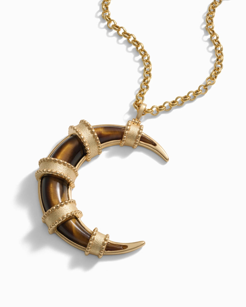 Awe Inspired Necklaces Boho Moon Necklace