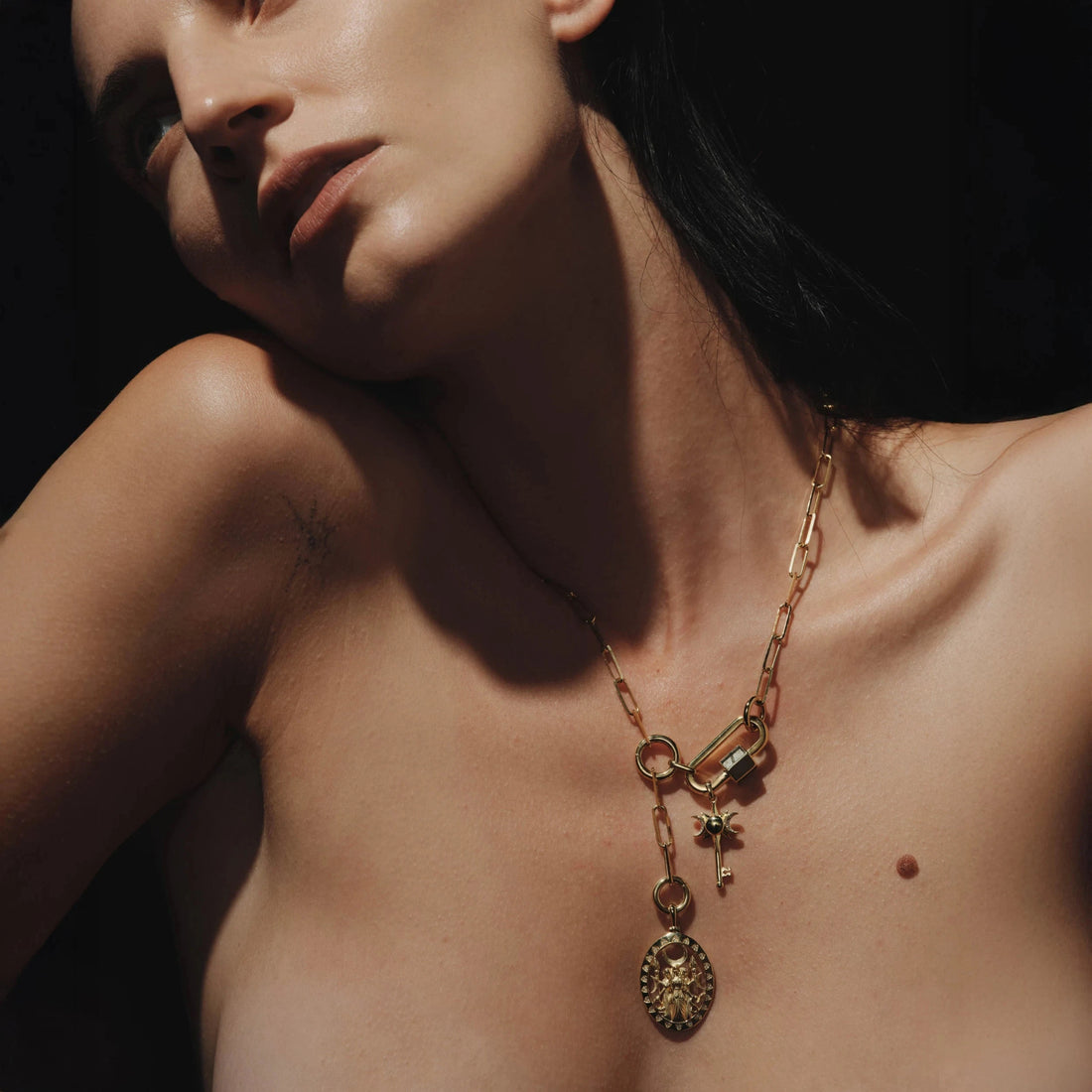 Awe Inspired Necklaces Carabiner Lariat Collector Necklace