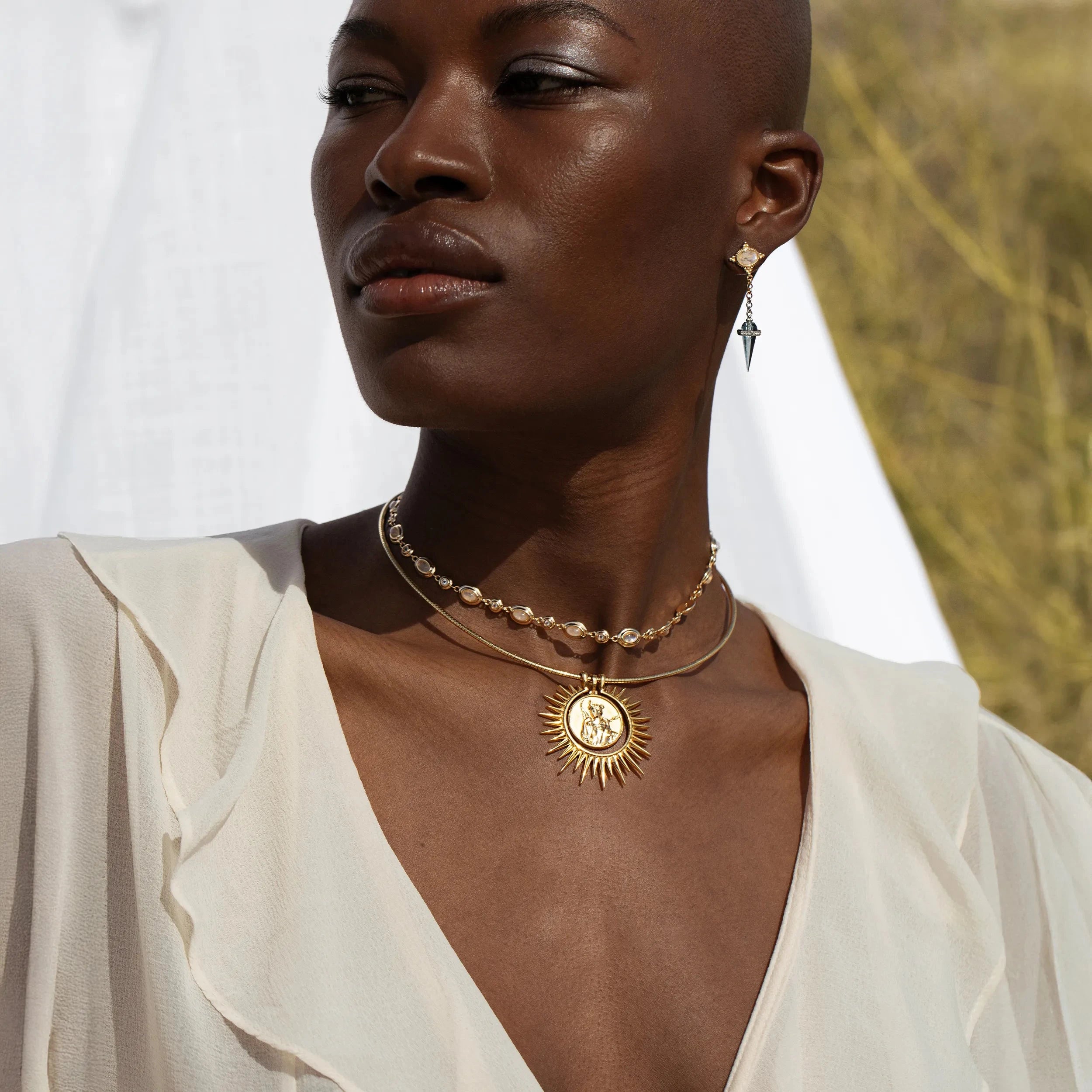 Awe Inspired Necklaces Charm Collector Collar Necklace