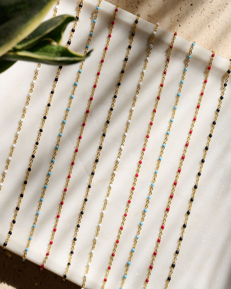 Awe Inspired Necklaces Colored Enamel Necklace