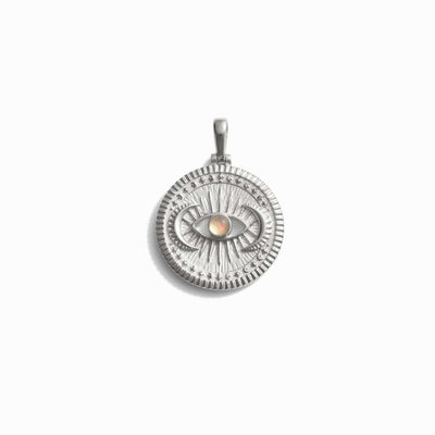 Awe Inspired Necklaces Cosmic Eye Coin Necklace