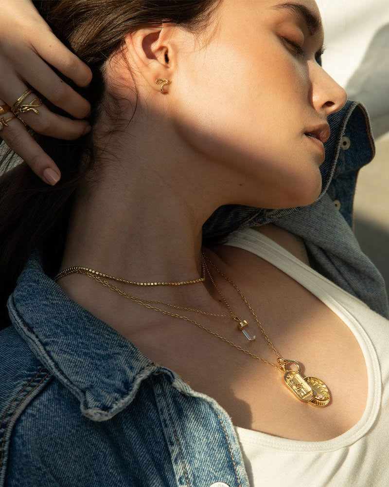 Awe Inspired Necklaces Crystal Quartz Necklace